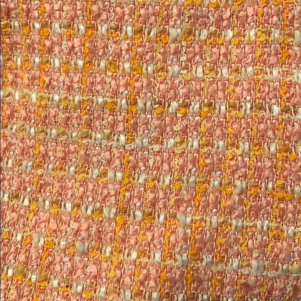 Vintage Tweed Woven A-Lined Lined Mini Skirt - Picture 6 of 8